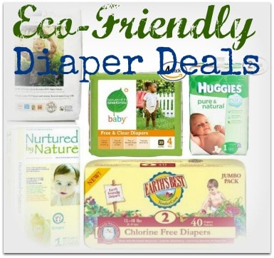 amazon eco-friendly diaper deals baby deals