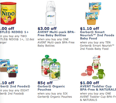 Coupons avent