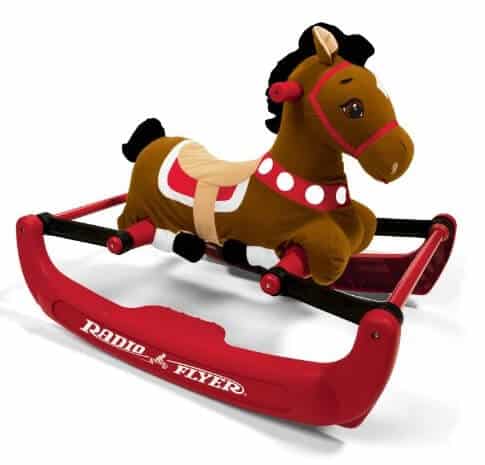 radio flyer rock and bounce horse