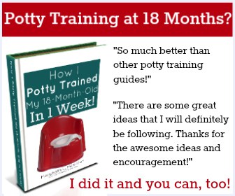 potty training at 18 months