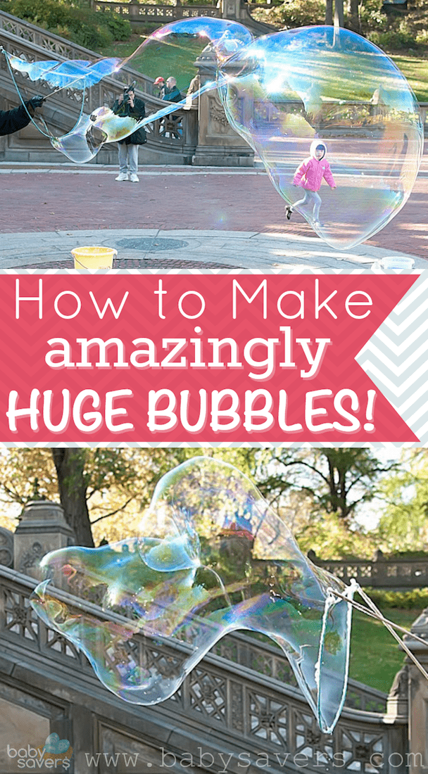 How to Make Bubble Solution for Huge Bubbles!