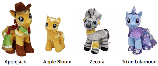 build a bear workshop my little pony