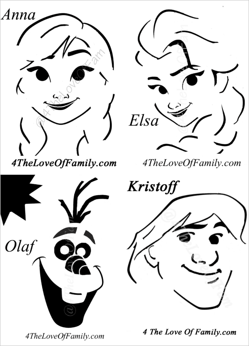 Printable Disney Stencils