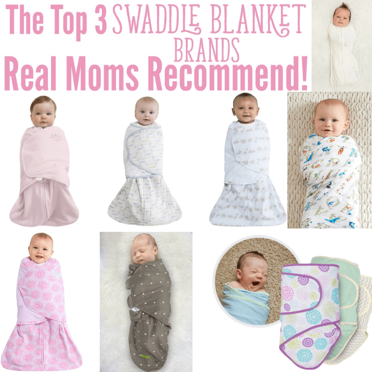 The Top Swaddle Blanket Brands Recommended by Real Moms