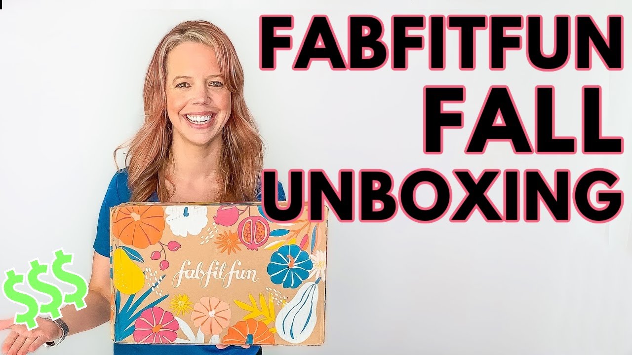 IS IT WORTH IT?! FabFitFun Fall Box Unboxing!