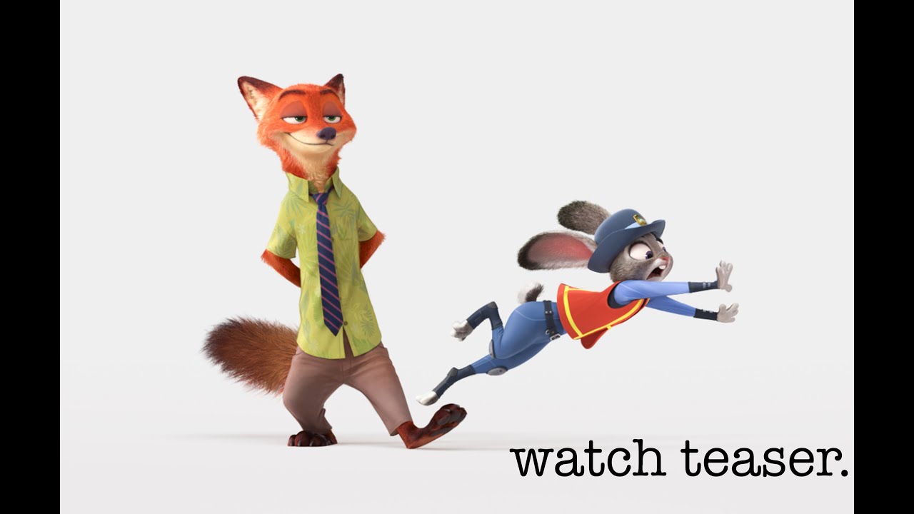 Zootopia US Teaser Trailer