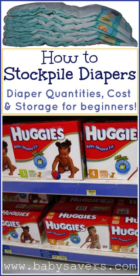 Diaper Stockpile Chart