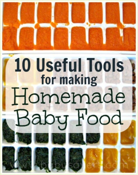 how to make homemade baby food