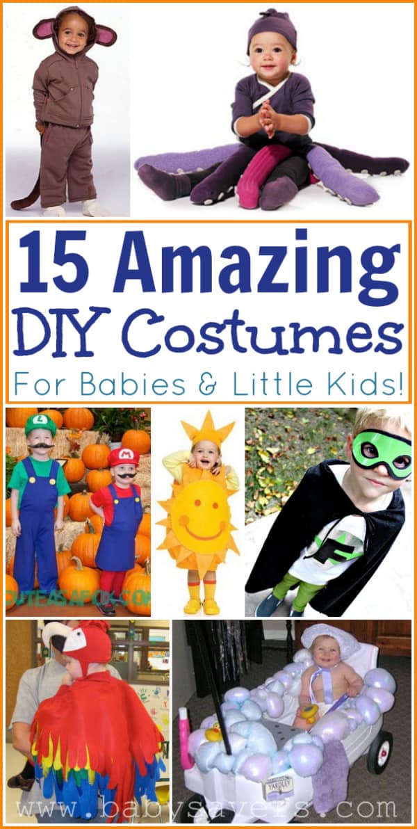 DIY baby Halloween costumes