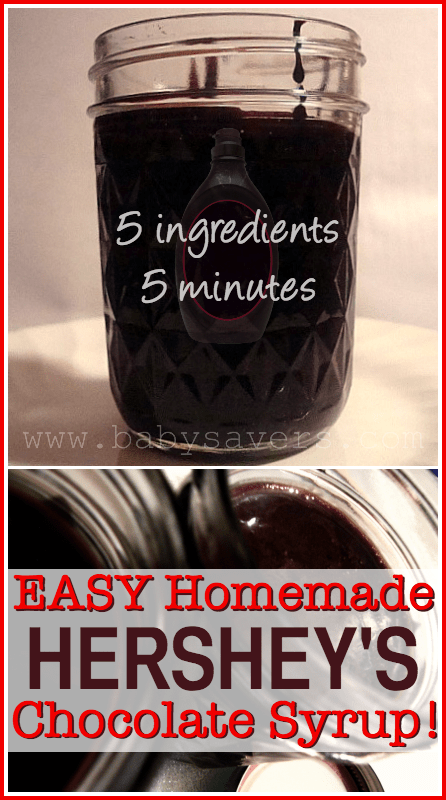 homemade chocolate syrup