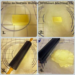 Kitchen Tip: How to Soften Butter Perfectly without Melting It!