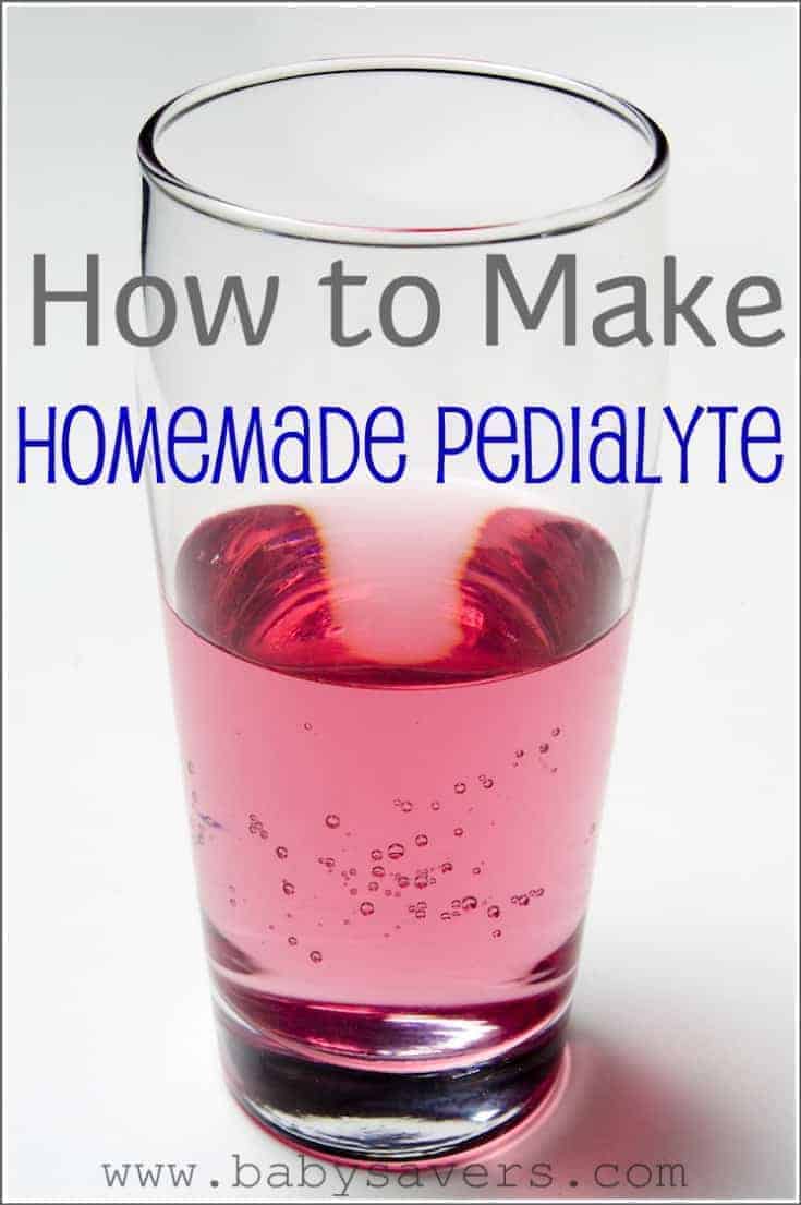 How To Make Homemade Pedialyte Recipe