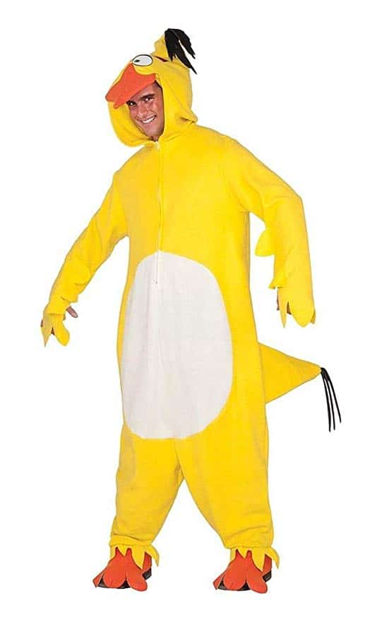 Angry Birds Adult Costume Yellow Chuck