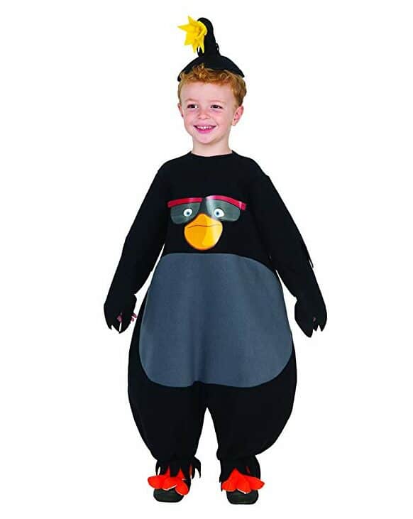 Angry Birds Bomb Toddler Halloween Costume