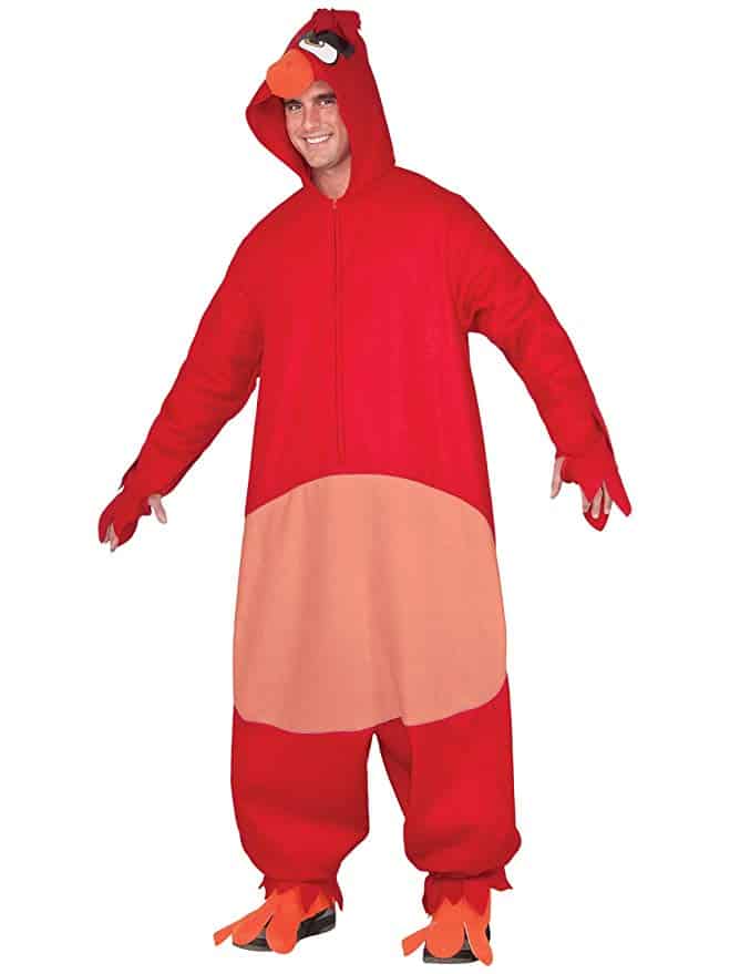 Angry Birds Red Halloween Costume adult