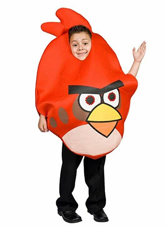 Angry Bird Red costume with lights