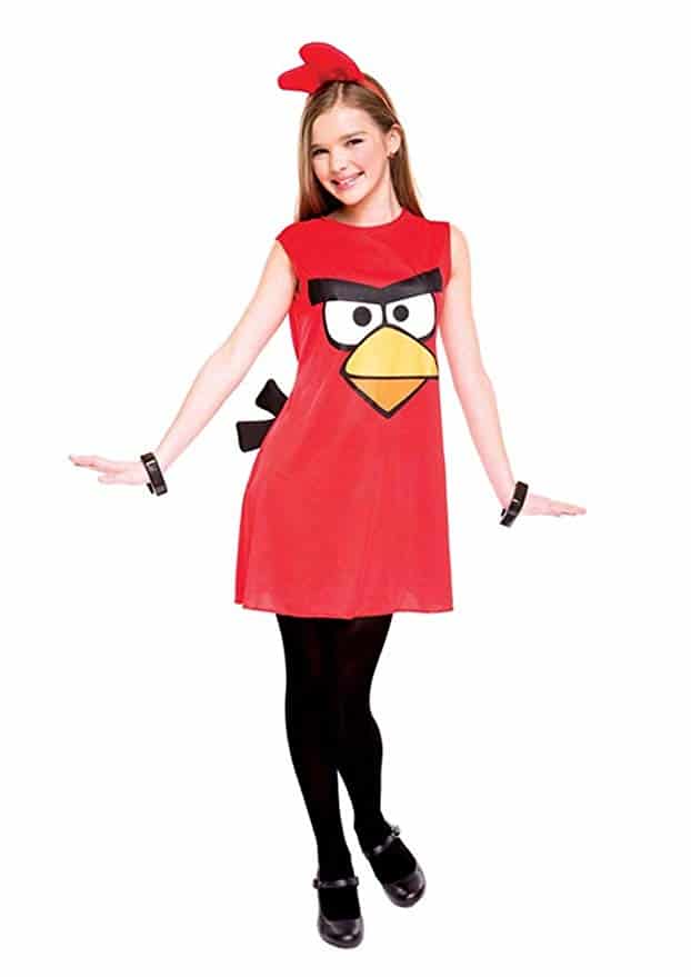 Angry Birds Red Dress child halloween costume