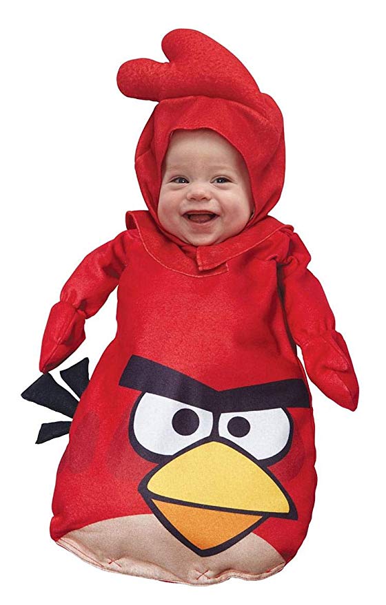 angry birds costumes baby red