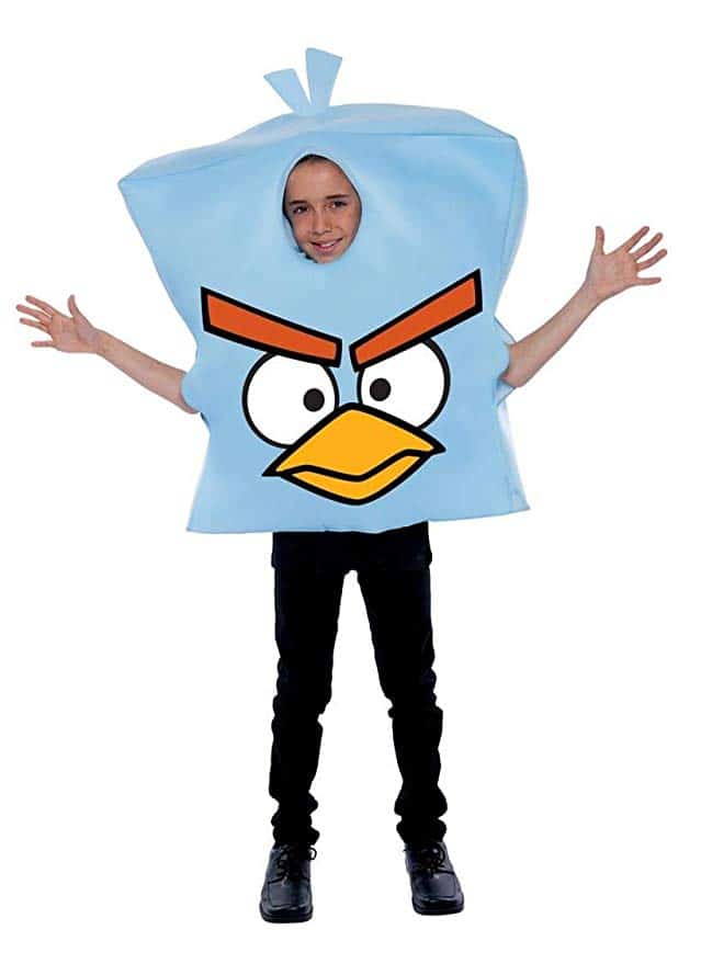 Angry Birds Halloween costume blue
