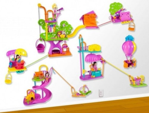 polly pocket wall