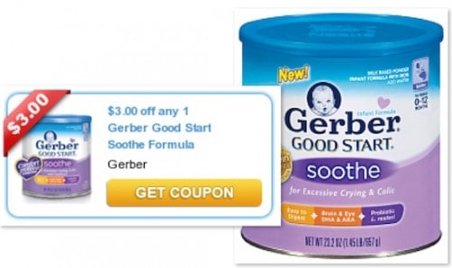 High Value Gerber Good Start Printable Coupon Formula For 16 96 At 