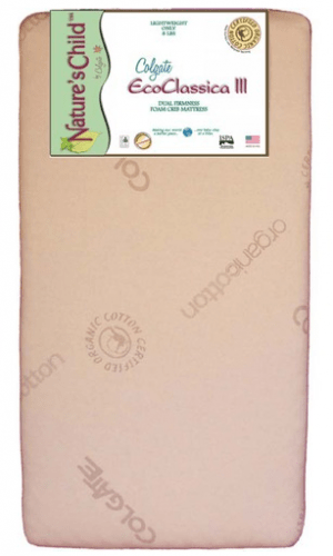 eco classica iii dual firmness foam crib mattress