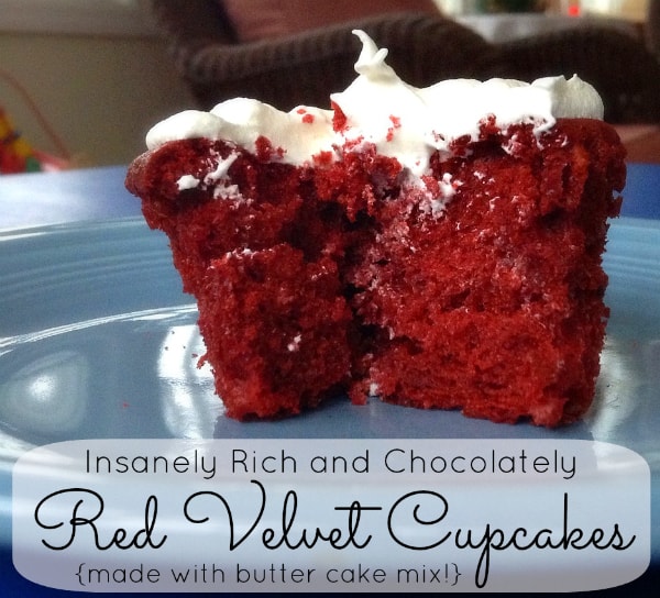 Rich Red Velvet Cupcake Recipe with Cool Whip Frosting