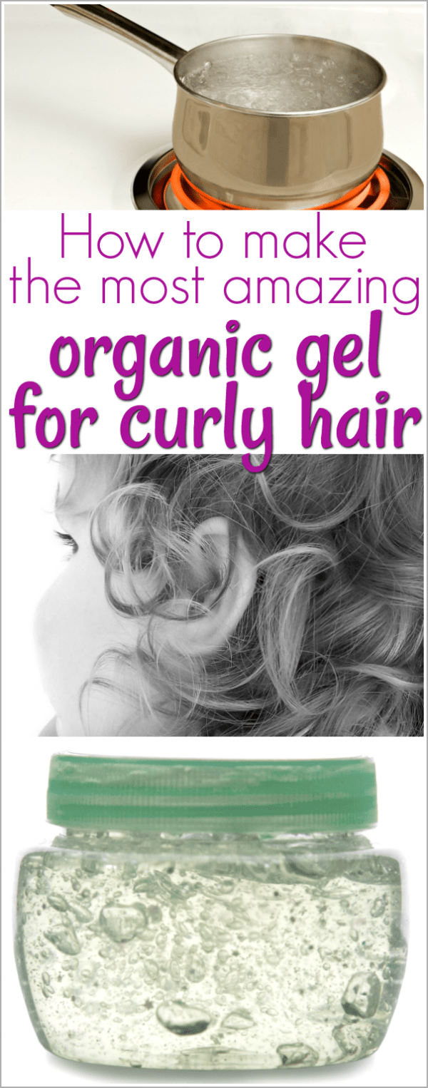 Recipe How To Make Homemade Organic Hair Gel For Under