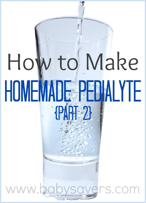 how to make homemade pedialyte