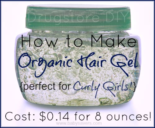 How to Make Homemade Hair Gel