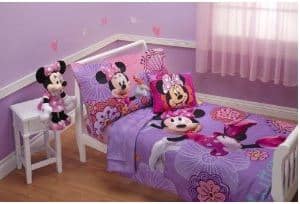 Disney 4 Piece Minni'es Fluttery Friends Lavendar Toddler Set
