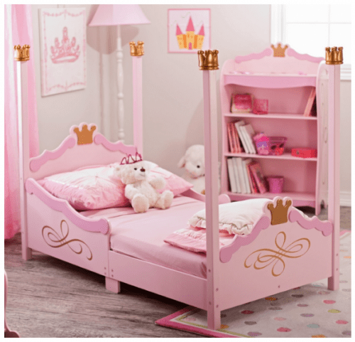 kidkraft princess bed