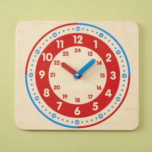 Landofnod Deal Save 40 On The Wooden Teaching Clock