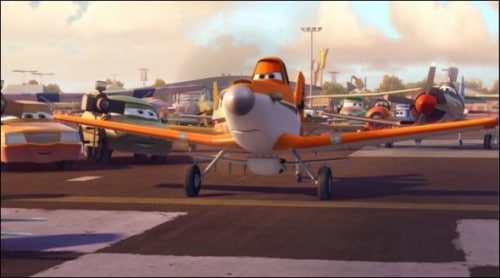 disney planes orange plane