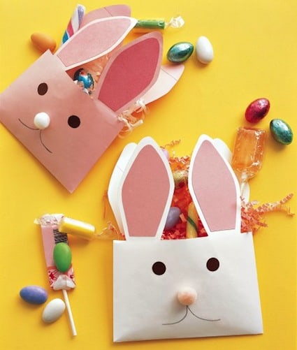 easter crafts for preschoolers envelope bunnies