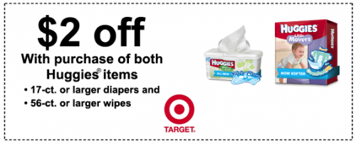 target coupons diapers