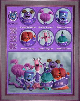 disney pixar monsters university cast list