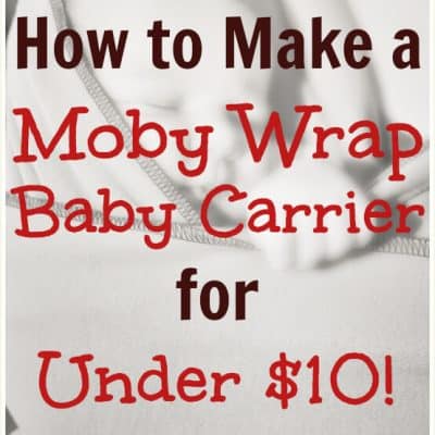 diy moby wrap