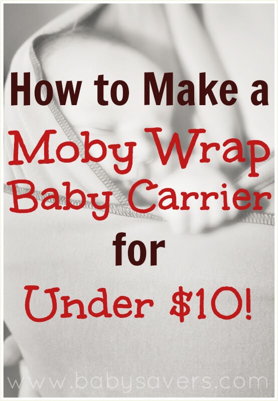 DIY Moby Wrap: How to Make a Moby Wrap 