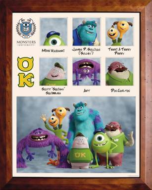 monsters university cast list