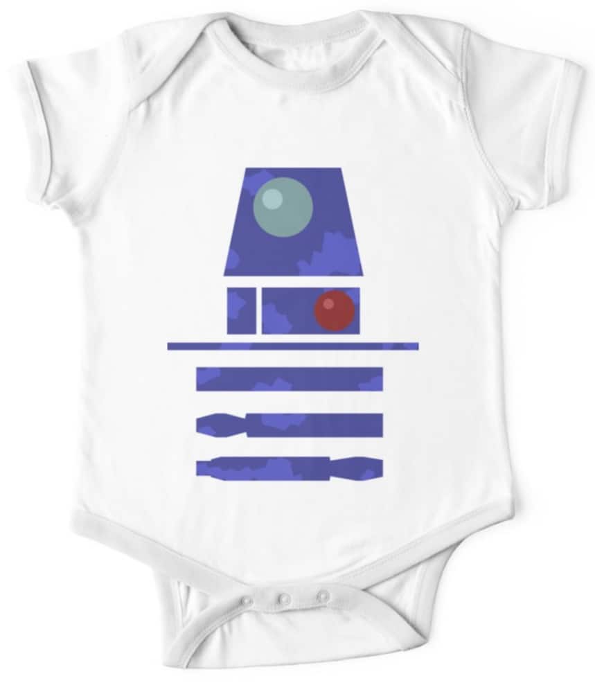 Star Wars onesie R2 D2