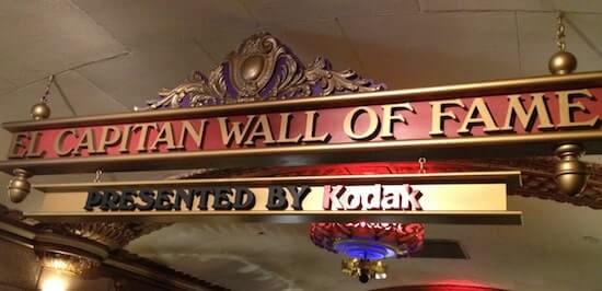el capitan wall of fame