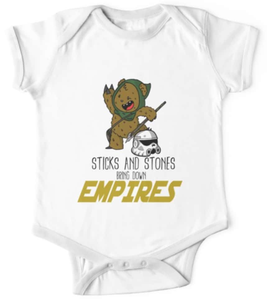 Star Wars onesie Ewoks