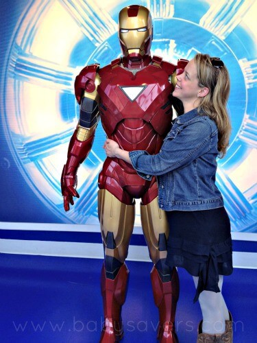 tony stark at madame tussauds wax museum hollywood