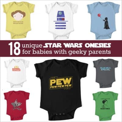 Star Wars onesie assortment