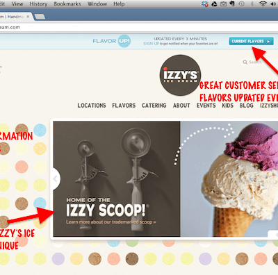 izzys ice cream st paul minnesota mom blogger