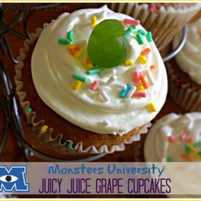 Monster juice cupcakes