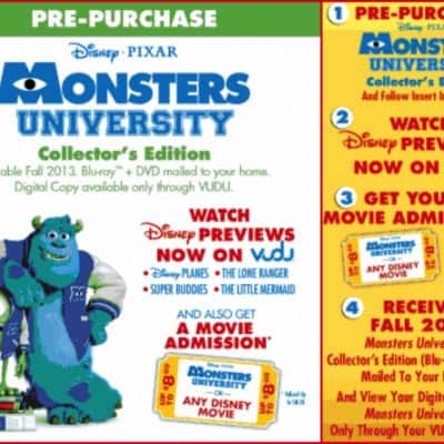 pre-order Monsters University