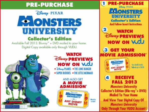 pre-order Monsters University