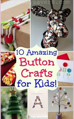 button crafts for kids